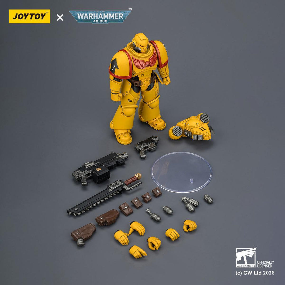 インペリアルフィスト インターセッサー（ボルトライフル・ボルターピストル・チェーンソード装備） 1/18スケール