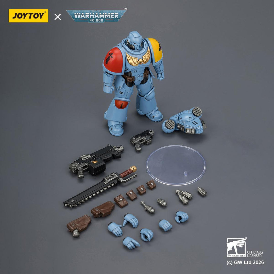スペースウルフ インターセッサー（ボルトライフル・ボルターピストル・チェーンソード装備） 1/18スケール