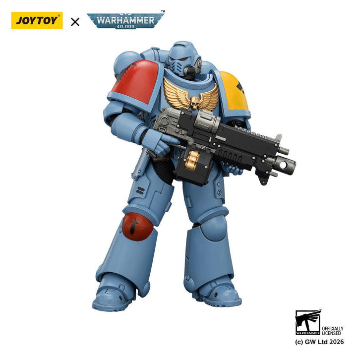 スペースウルフ インターセッサー（ボルトライフル・ボルターピストル・チェーンソード装備） 1/18スケール