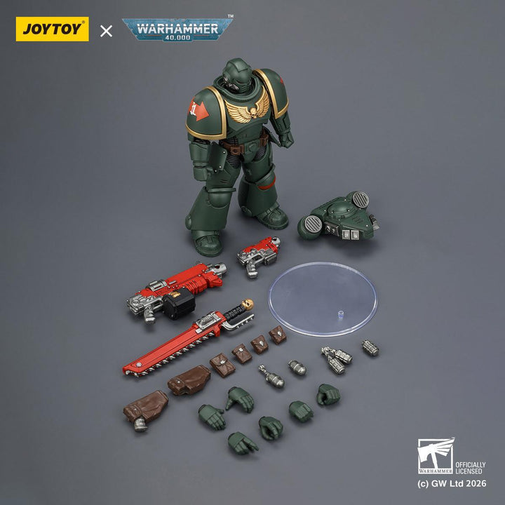 ダークエンジェル インターセッサー（ボルトライフル・ボルターピストル・チェーンソード装備） 1/18スケール