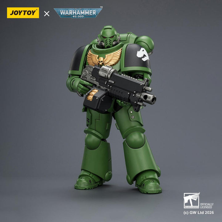 サラマンダー インターセッサー（ボルトライフル・ボルターピストル・チェーンソード装備） 1/18スケール