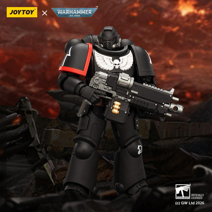 レイヴンガード インターセッサー（ボルトライフル・ボルターピストル・チェーンソード装備） 1/18スケール