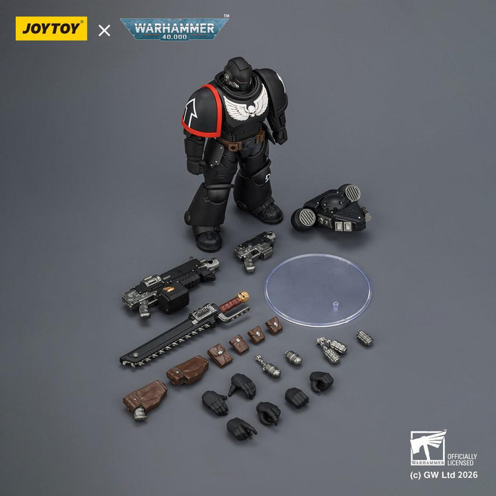 レイヴンガード インターセッサー（ボルトライフル・ボルターピストル・チェーンソード装備） 1/18スケール