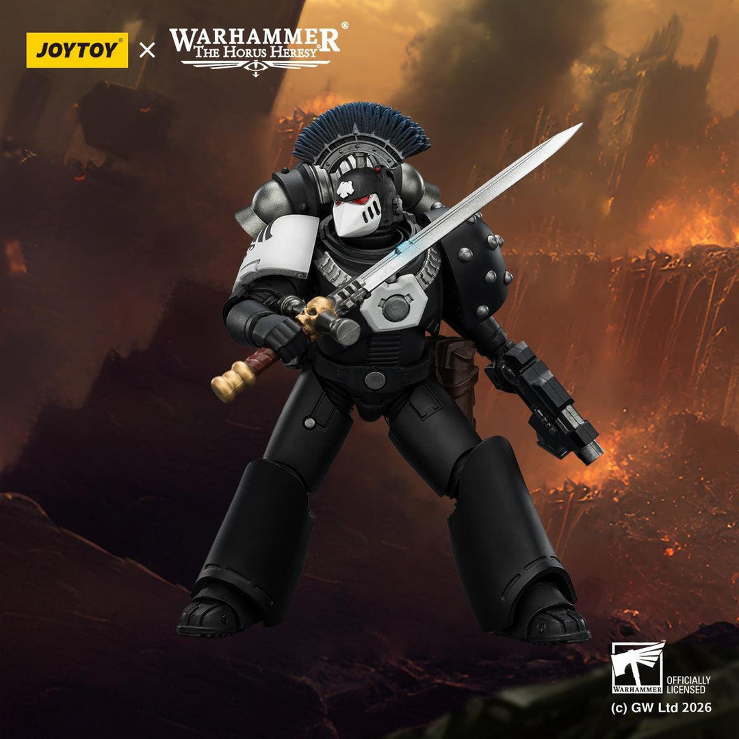 レイヴンガード MKVI タクティカル・サージェント（パワーソード・ボルター・プラズマピストル装備） 1/18スケール