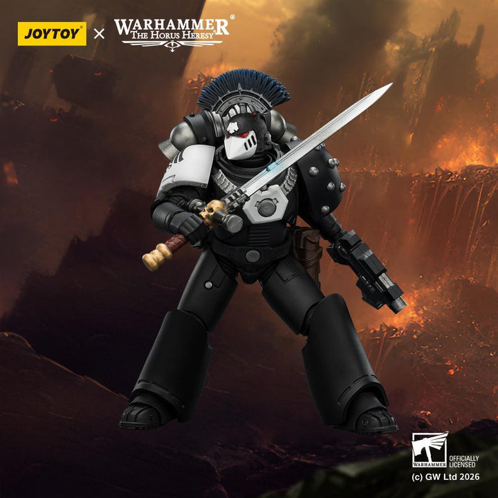 レイヴンガード MKVI タクティカル・サージェント（パワーソード・ボルター・プラズマピストル装備） 1/18スケール