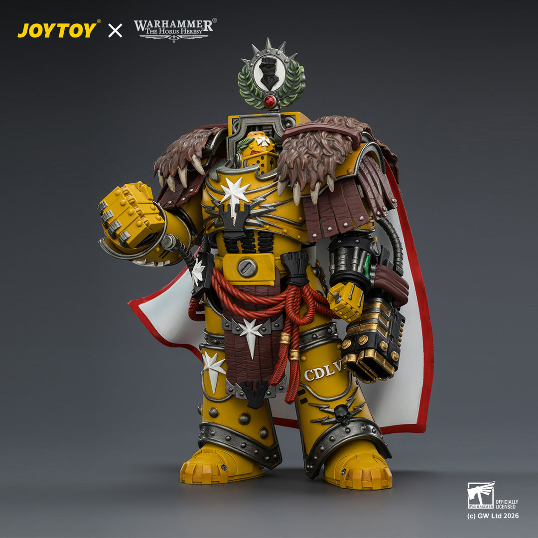 インペリアル・フィスト ロード・キャステラン エヴァンダー・ガリアス ― 「クトニアの暴君」 サブジュゲイター＆インシネラトゥス装備 1/18スケール