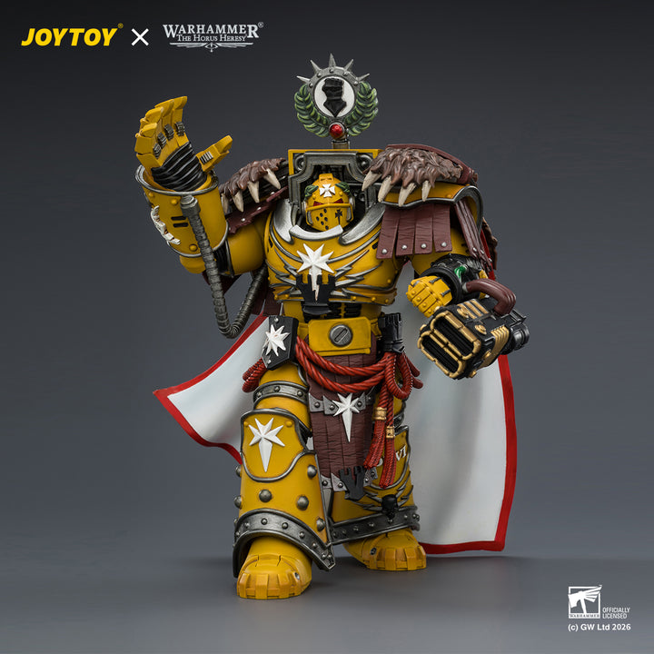 インペリアル・フィスト ロード・キャステラン エヴァンダー・ガリアス ― 「クトニアの暴君」 サブジュゲイター＆インシネラトゥス装備 1/18スケール