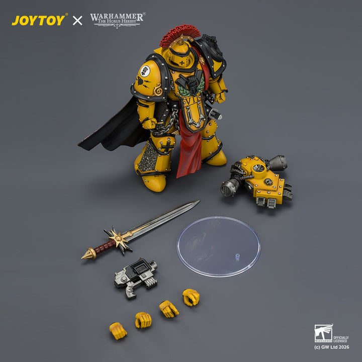 インペリアル・フィスト Mk IIIアーマー・プラエトル（パワーソード＆ボルターピストル装備） 1/18スケール