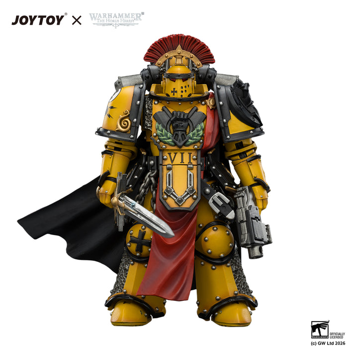 インペリアル・フィスト Mk IIIアーマー・プラエトル（パワーソード＆ボルターピストル装備） 1/18スケール