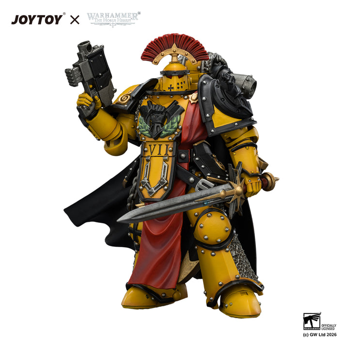 インペリアル・フィスト Mk IIIアーマー・プラエトル（パワーソード＆ボルターピストル装備） 1/18スケール