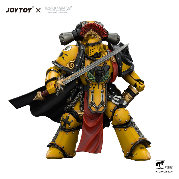 インペリアル・フィスト Mk IIIアーマー・プラエトル（パワーソード＆ボルターピストル装備） 1/18スケール