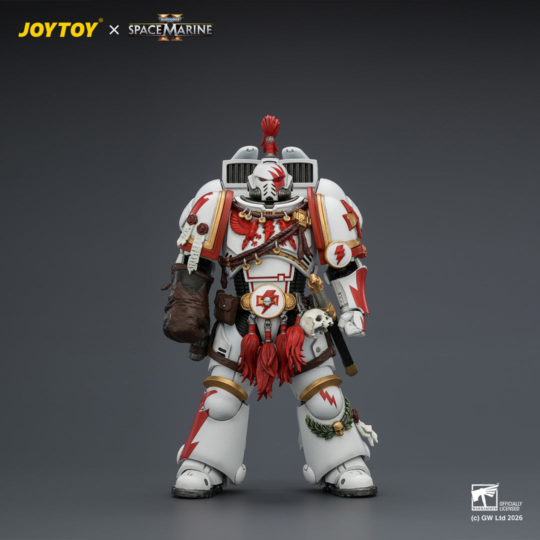 ゲームエディション ホワイトスカー アサルトインターセッサー・チャンピオン（サンダーハンマー＆ボルターピストル装備） 1/18スケール