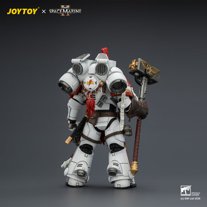 ゲームエディション ホワイトスカー アサルトインターセッサー・チャンピオン（サンダーハンマー＆ボルターピストル装備） 1/18スケール