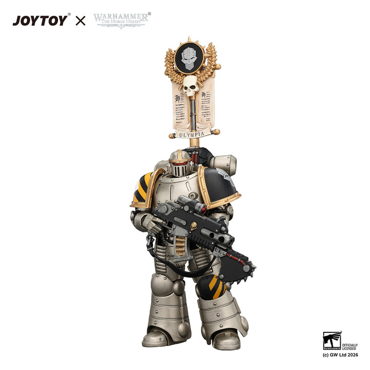 アイアン・ウォリアー MkIIタクティカル・レギオネアリ1（レギオンフラッグ・ボルター・ボルターピストル装備） 1/18スケール