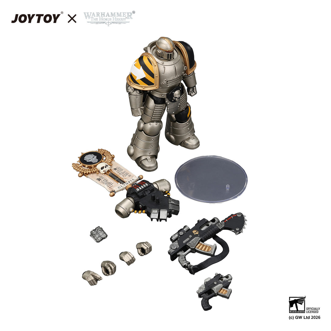 アイアン・ウォリアー MkIIタクティカル・レギオネアリ1（レギオンフラッグ・ボルター・ボルターピストル装備） 1/18スケール