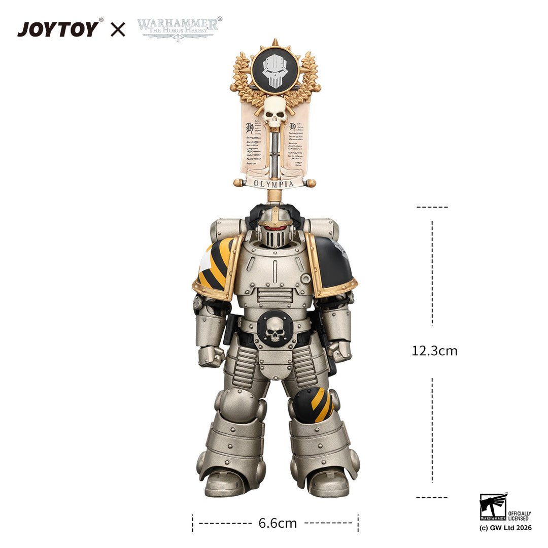 アイアン・ウォリアー MkIIタクティカル・レギオネアリ1（レギオンフラッグ・ボルター・ボルターピストル装備） 1/18スケール
