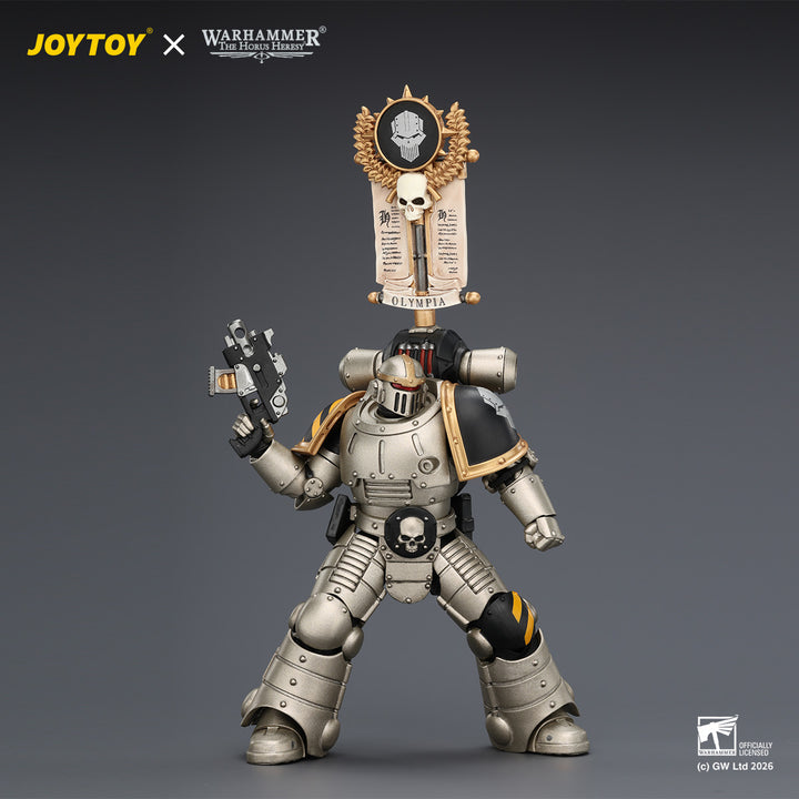 アイアン・ウォリアー MkIIタクティカル・レギオネアリ1（レギオンフラッグ・ボルター・ボルターピストル装備） 1/18スケール