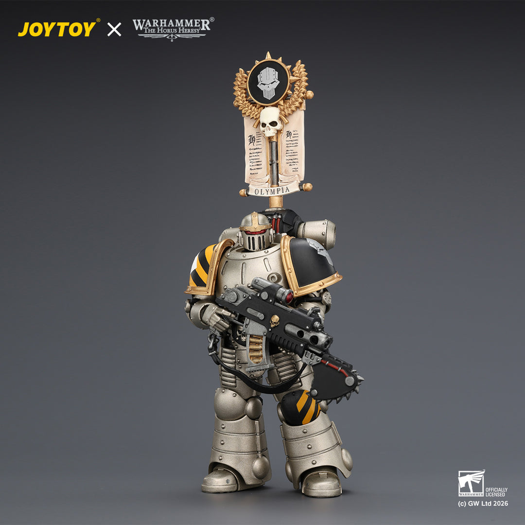 アイアン・ウォリアー MkIIタクティカル・レギオネアリ1（レギオンフラッグ・ボルター・ボルターピストル装備） 1/18スケール
