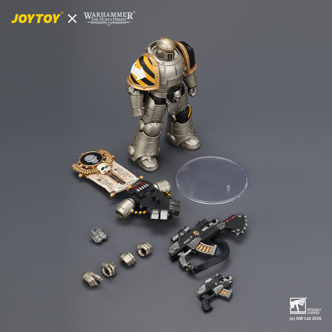 アイアン・ウォリアー MkIIタクティカル・レギオネアリ1（レギオンフラッグ・ボルター・ボルターピストル装備） 1/18スケール