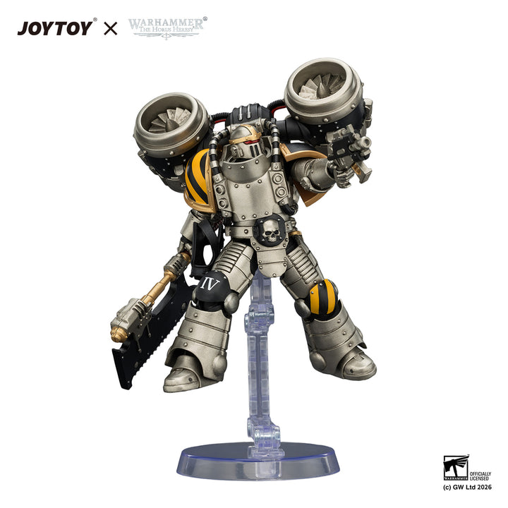 アイアン・ウォリアー MkIIアサルト・レギオネアリ2（ボルターピストル＆ヘビーチェーンアクス装備） 1/18スケール