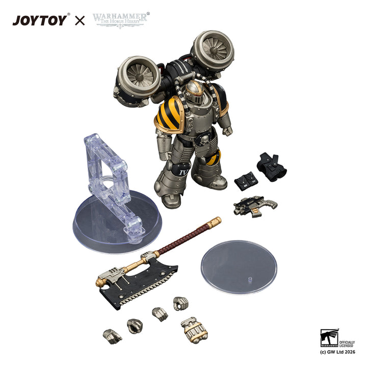 アイアン・ウォリアー MkIIアサルト・レギオネアリ2（ボルターピストル＆ヘビーチェーンアクス装備） 1/18スケール