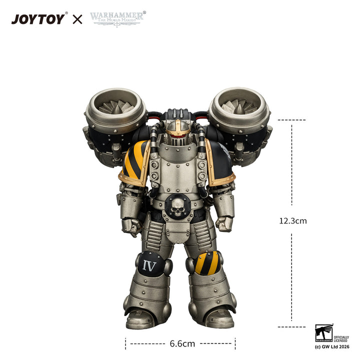 アイアン・ウォリアー MkIIアサルト・レギオネアリ2（ボルターピストル＆ヘビーチェーンアクス装備） 1/18スケール