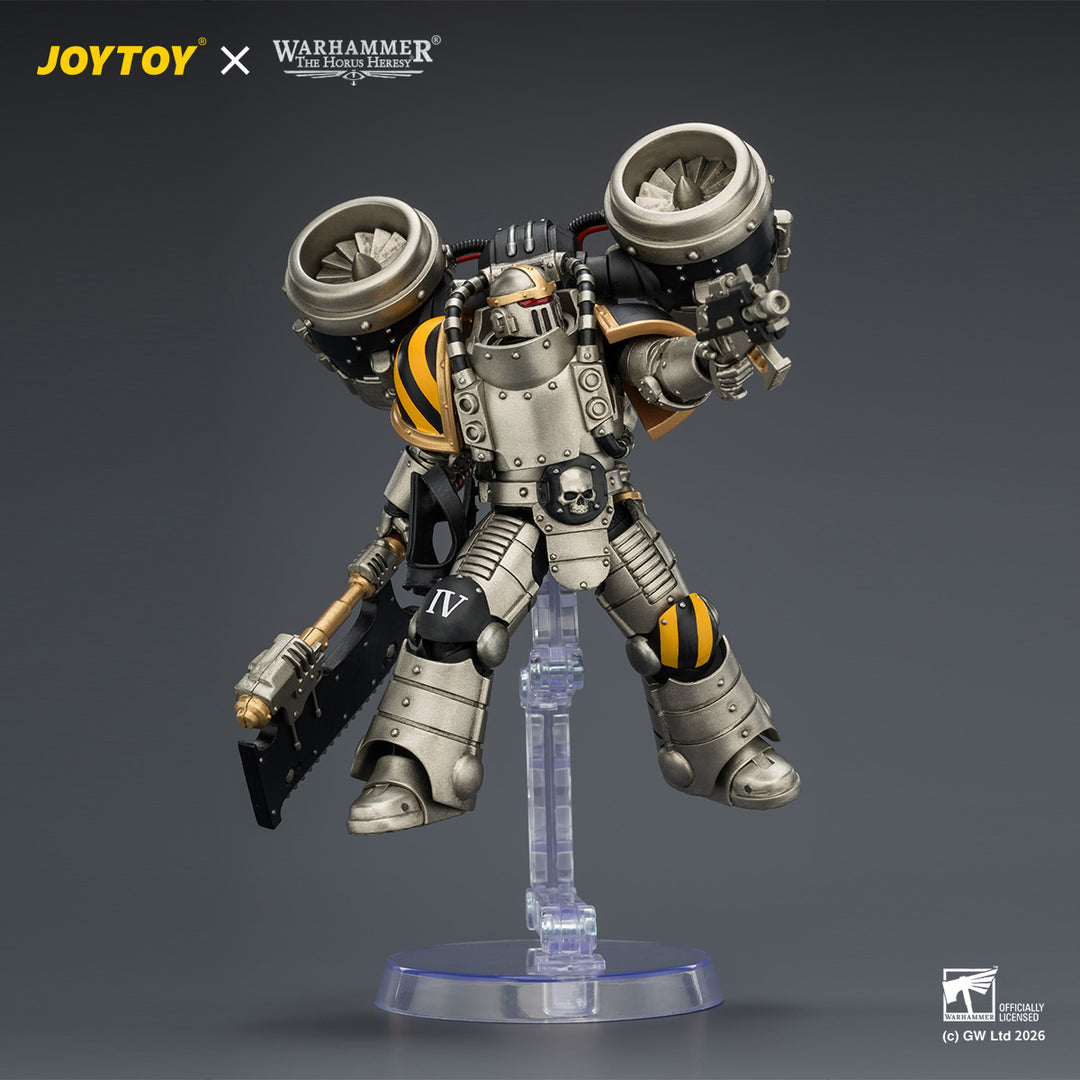 アイアン・ウォリアー MkIIアサルト・レギオネアリ2（ボルターピストル＆ヘビーチェーンアクス装備） 1/18スケール