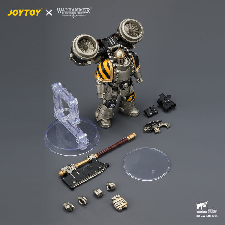 アイアン・ウォリアー MkIIアサルト・レギオネアリ2（ボルターピストル＆ヘビーチェーンアクス装備） 1/18スケール