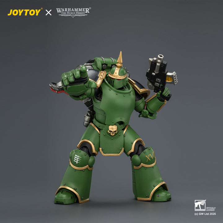 サラマンダー MK III タクティカル・レギオネアリ（プラズマピストル＆ボルターピストル装備） 1/18スケール