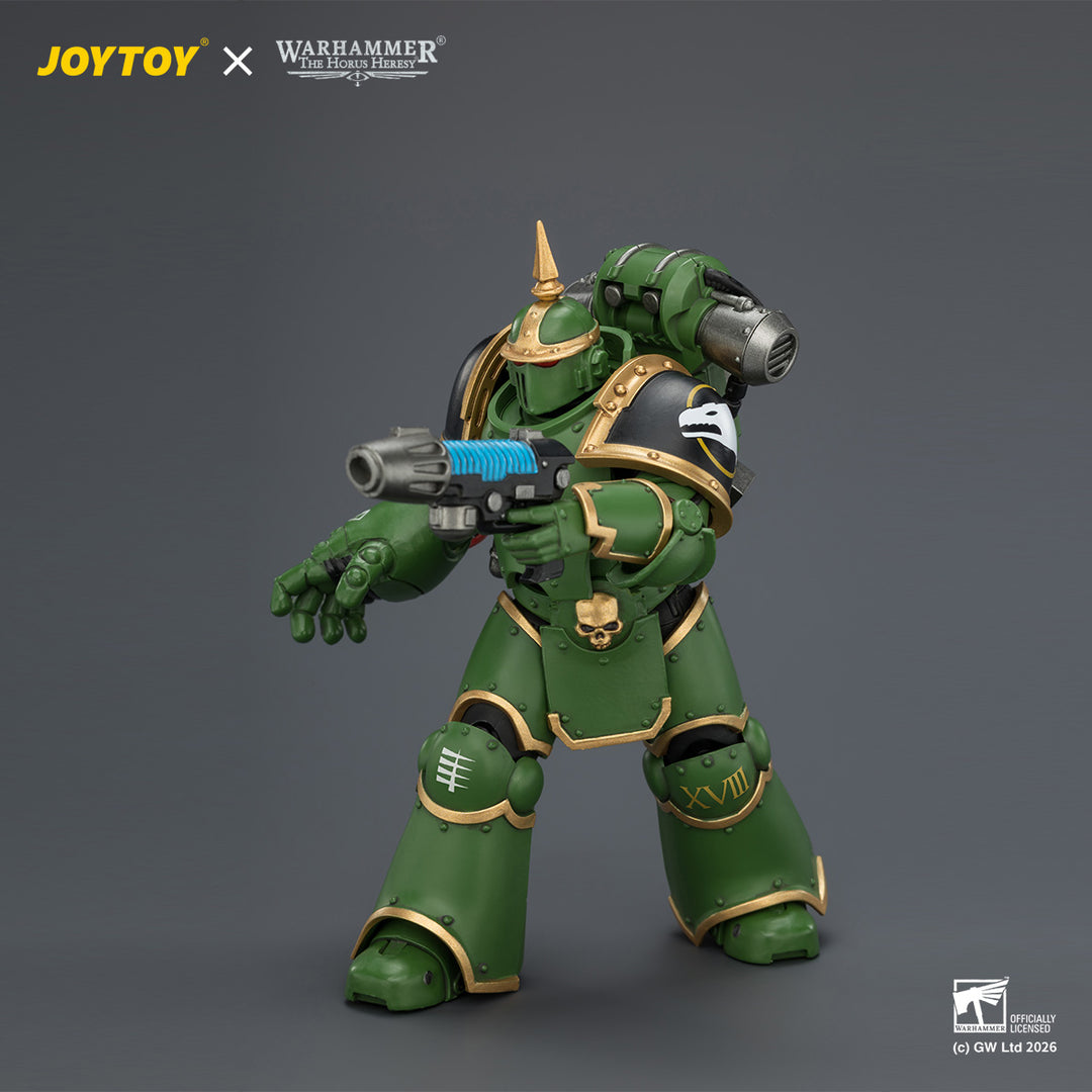 サラマンダー MK III タクティカル・レギオネアリ（プラズマピストル＆ボルターピストル装備） 1/18スケール