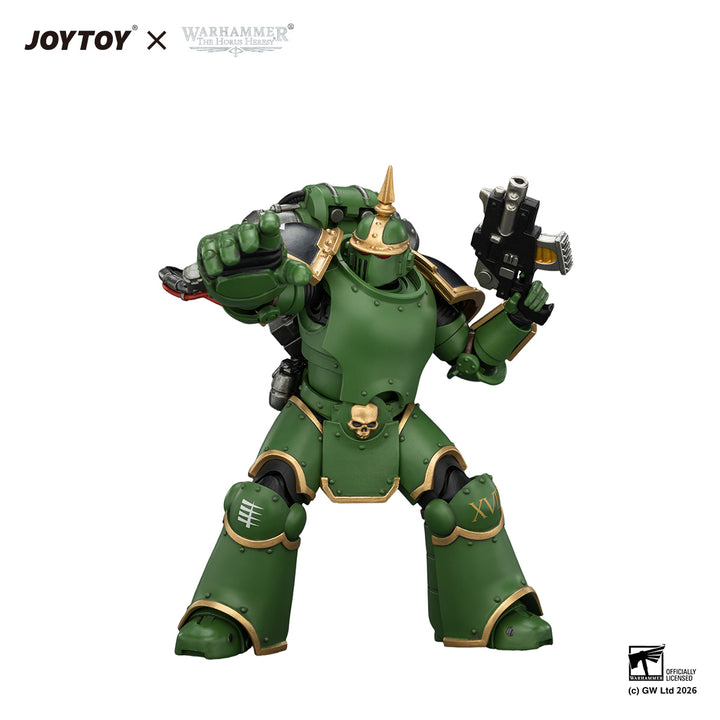 サラマンダー MK III タクティカル・レギオネアリ（プラズマピストル＆ボルターピストル装備） 1/18スケール