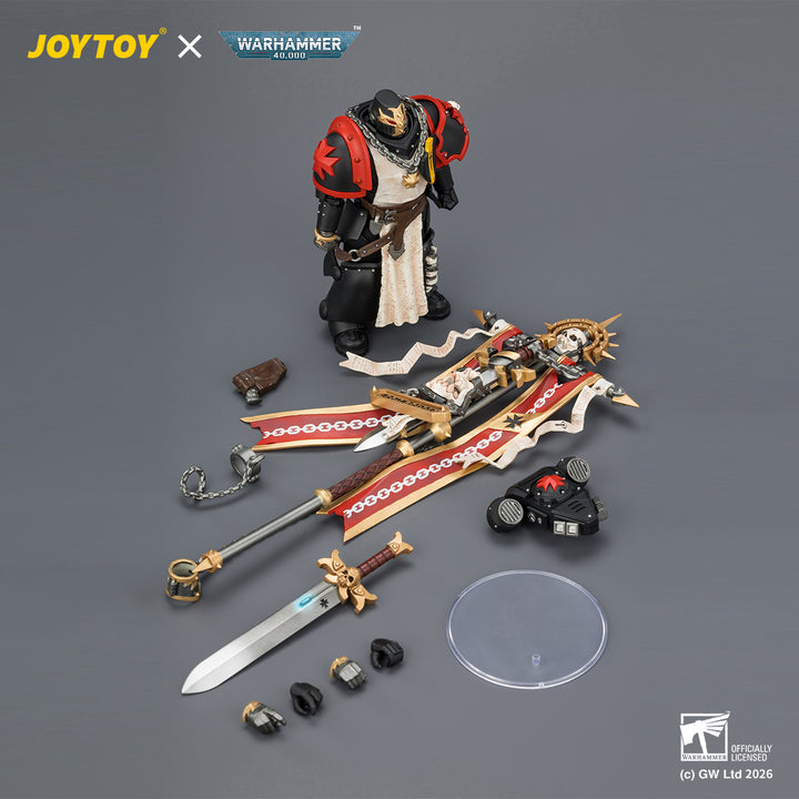 ブラックテンプラー クルセイダー・エンシェント（パワーソード＆ボルトピストル装備） 1/18スケール