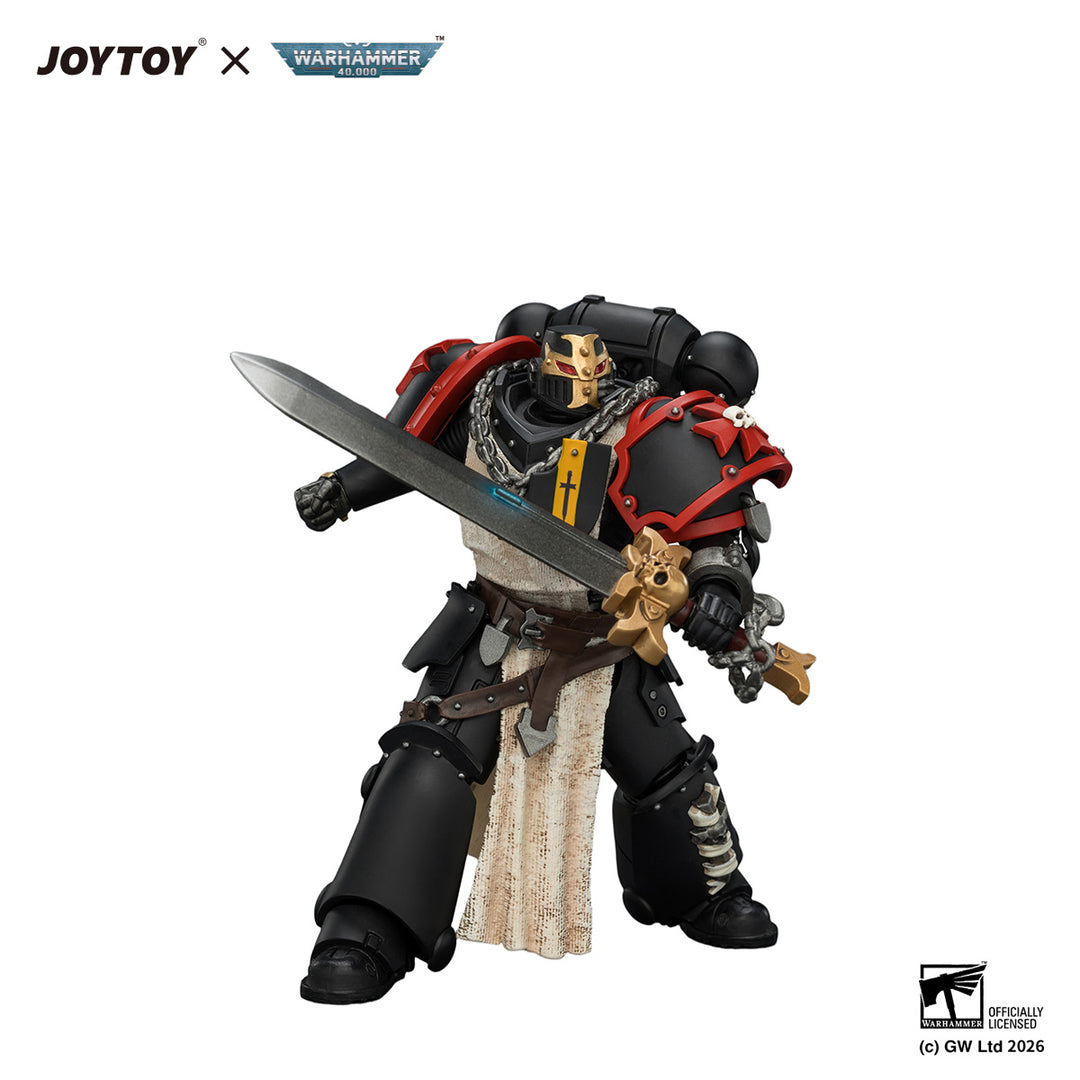ブラックテンプラー クルセイダー・エンシェント（パワーソード＆ボルトピストル装備） 1/18スケール
