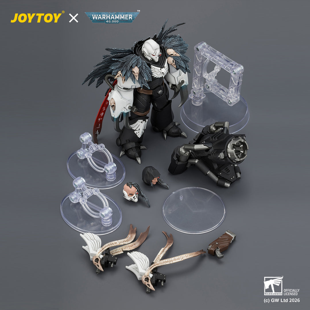 レイヴンガード チャプターマスター アエソン・シャーン（セヴェラックスの鉤爪＆ヘビー・ボルトピストル装備） 1/18スケール