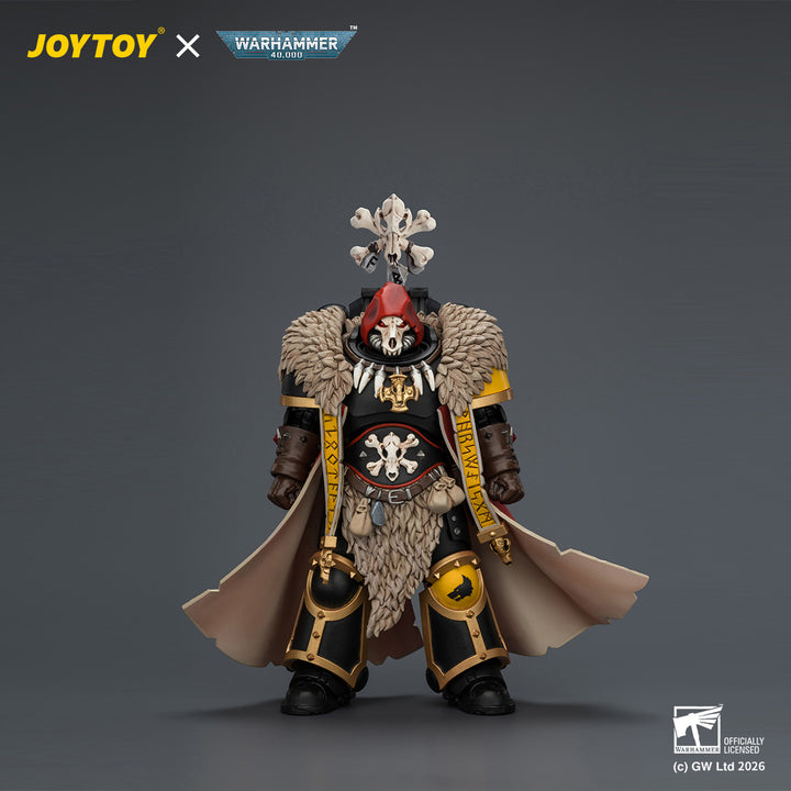 スペースウルフ ウルフプリースト（アブソルヴァー・ボルトピストル＆クロジウス装備） 1/18スケール