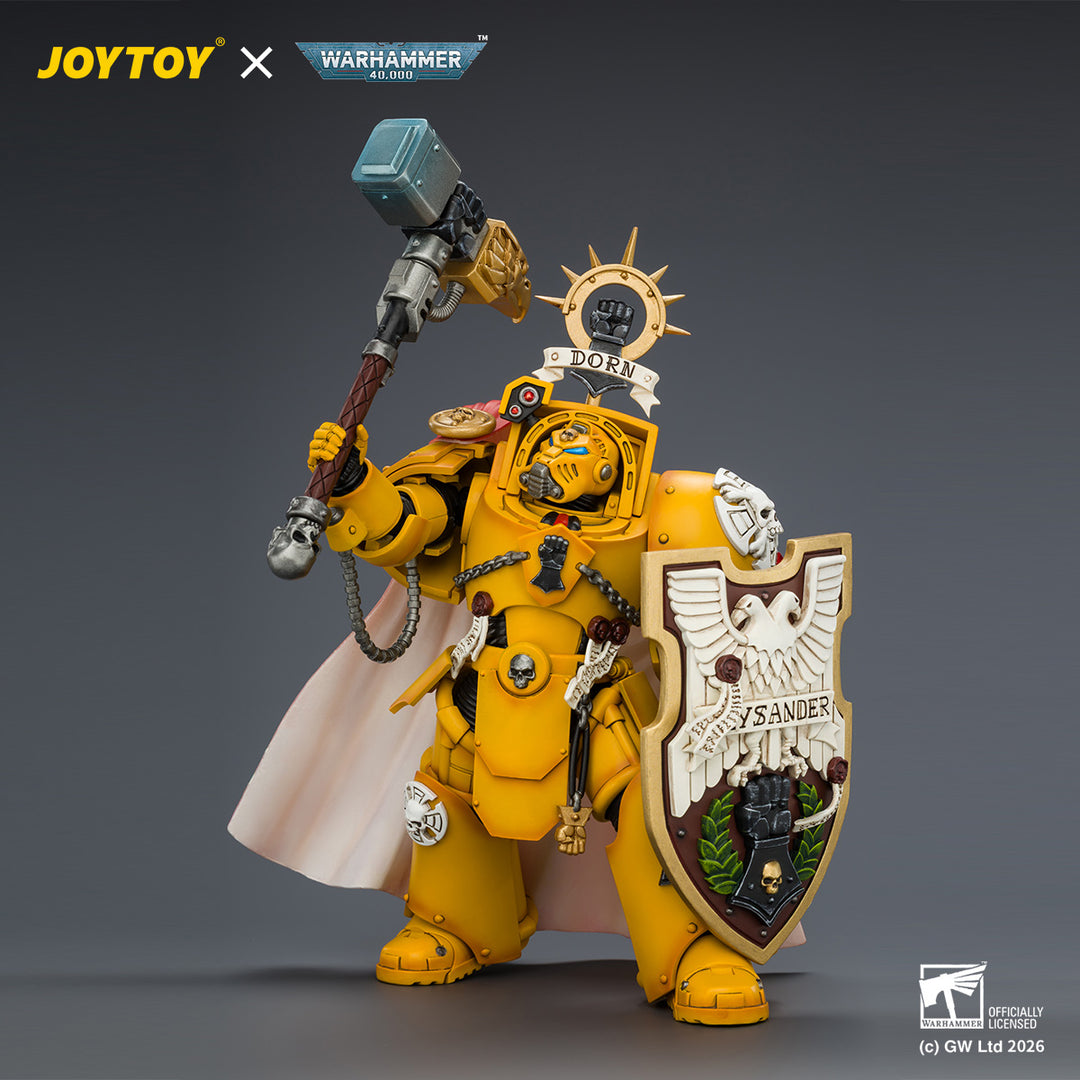 インペリアル・フィスト ダーナス・ライサンダー（サンダーハンマー＆ストームシールド装備） 1/18スケール