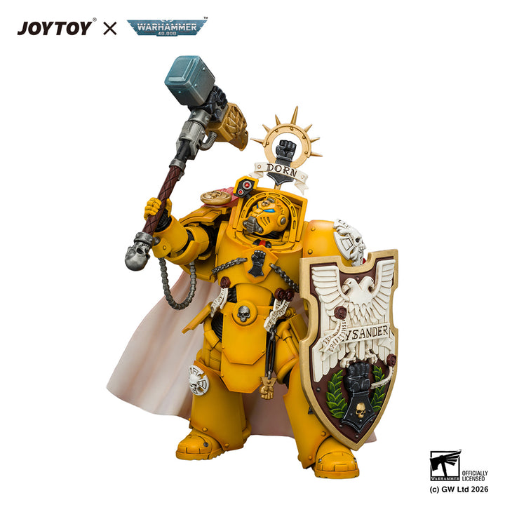 インペリアル・フィスト ダーナス・ライサンダー（サンダーハンマー＆ストームシールド装備） 1/18スケール