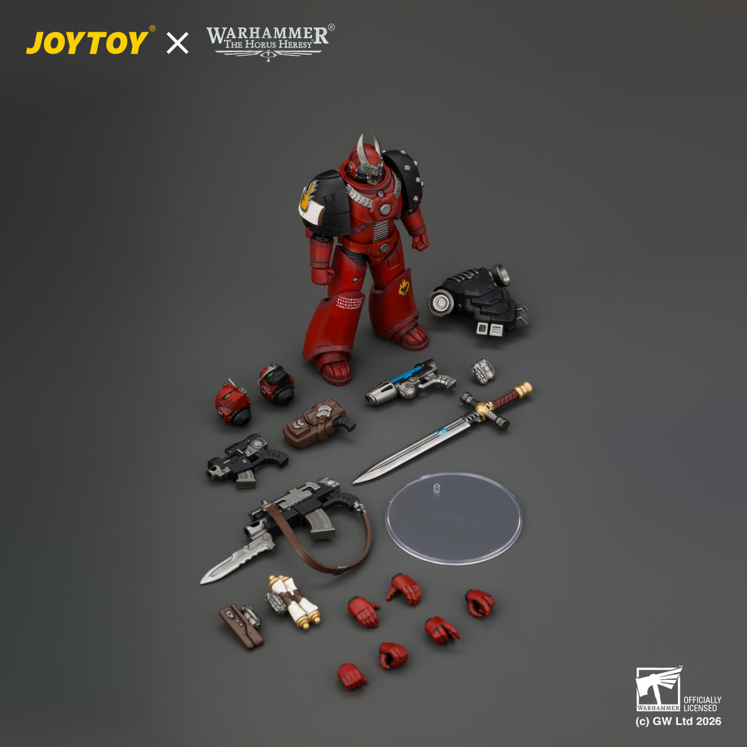 ワードベアラー MKVI タクティカル・サージェント パワーソード＆プラズマピストル装備 1/18スケール