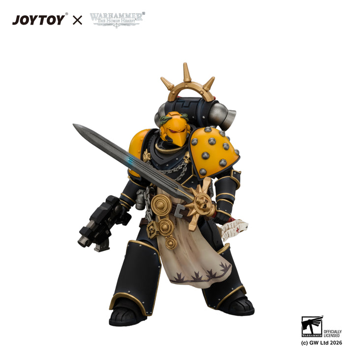 インペリアル・フィスト チャンピオン・コンスル コンビ・メルタ＆パワーソード装備 1/18スケール