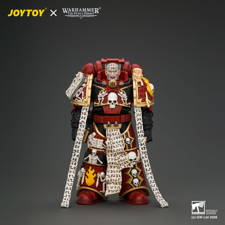 ワードベアラー ダーク・アポストル エレバス 邪悪の杖＆プラズマピストル装備 1/18スケール