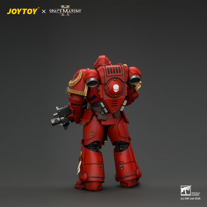 ゲームエディション：ブラッドエンジェル ベテラン（ボルトライフル・チェーンソード・ボルターピストル・プラズマピストル装備） 1/18スケール