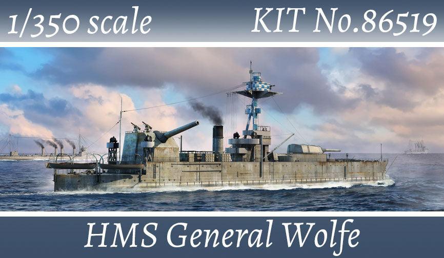 1/350 HMSジェネラル・ウルフ