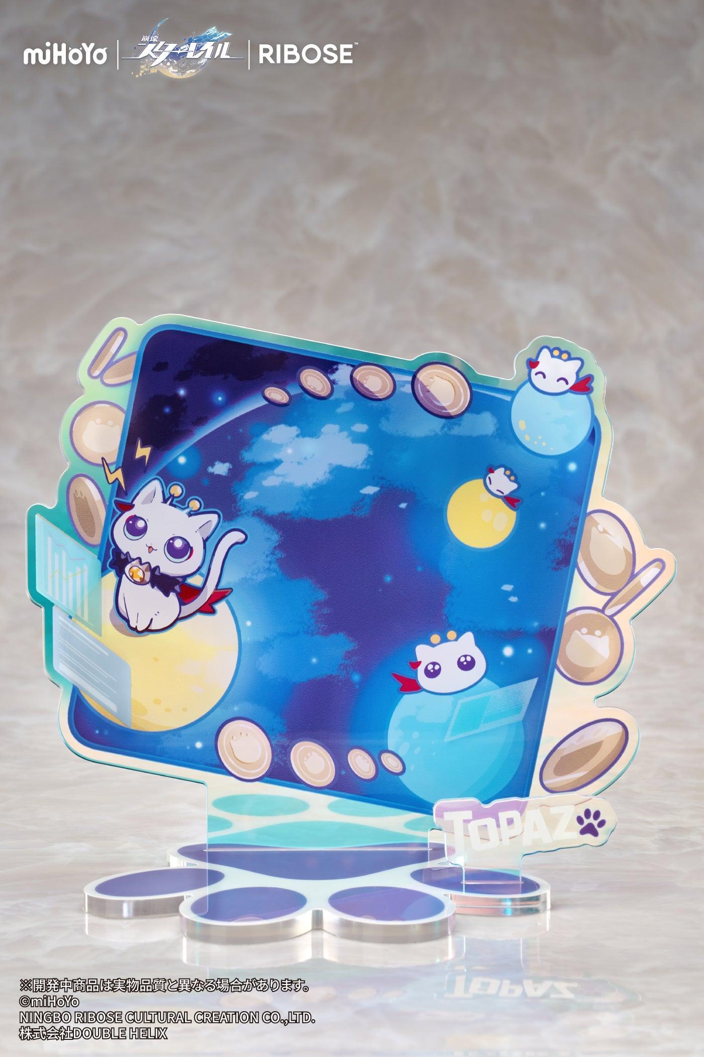 RISE UP+ ちびねこシリーズ フィギュア トパーズ&カブVer. 完成品