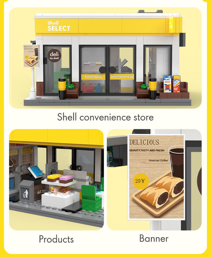 『Shell』ブロックキット 売店