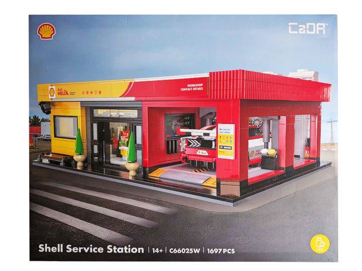 『Shell』ブロックキット サービスステーション