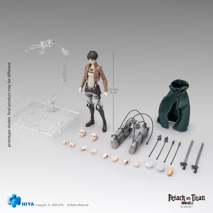 エレン・イェーガー アクションフィギュア 1/12スケール