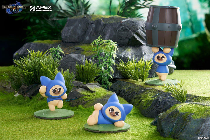 [BOX販売]Monster Hunter Rise アイルー「ネコ」ブラインドボックスフィギュア -6個入りBOX-