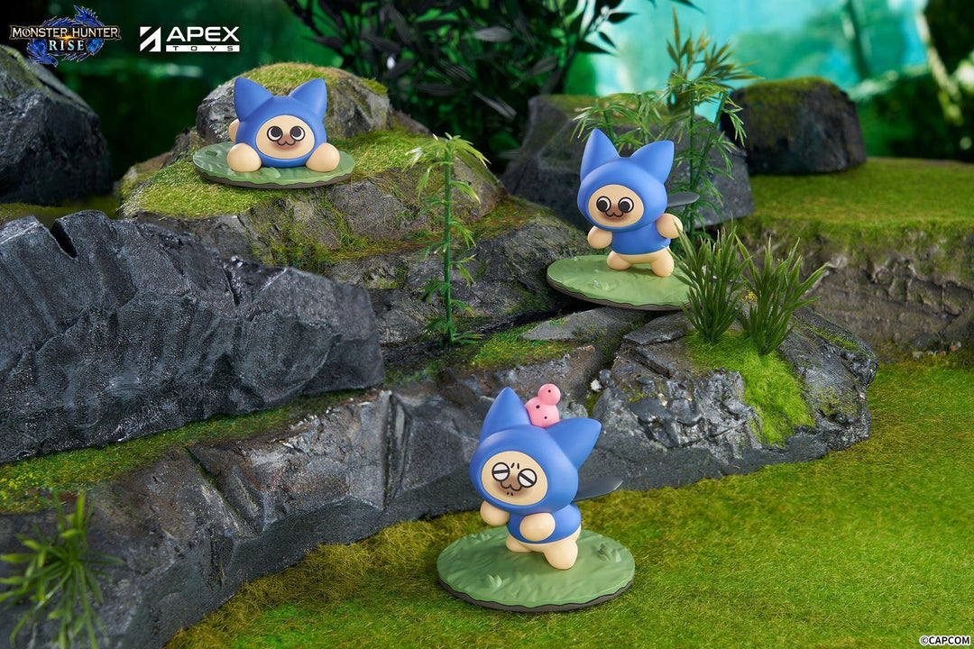 [BOX販売]Monster Hunter Rise アイルー「ネコ」ブラインドボックスフィギュア -6個入りBOX-