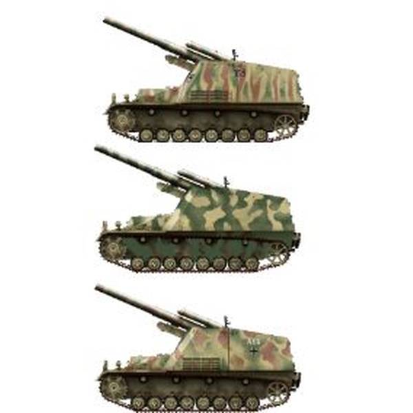 1/35 ドイツ Sd.Kfz.165 フンメル 初期生産型