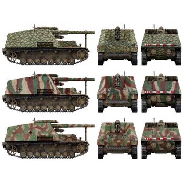 1/35 ドイツ Sd.Kfz.165 フンメル 後期型生産型